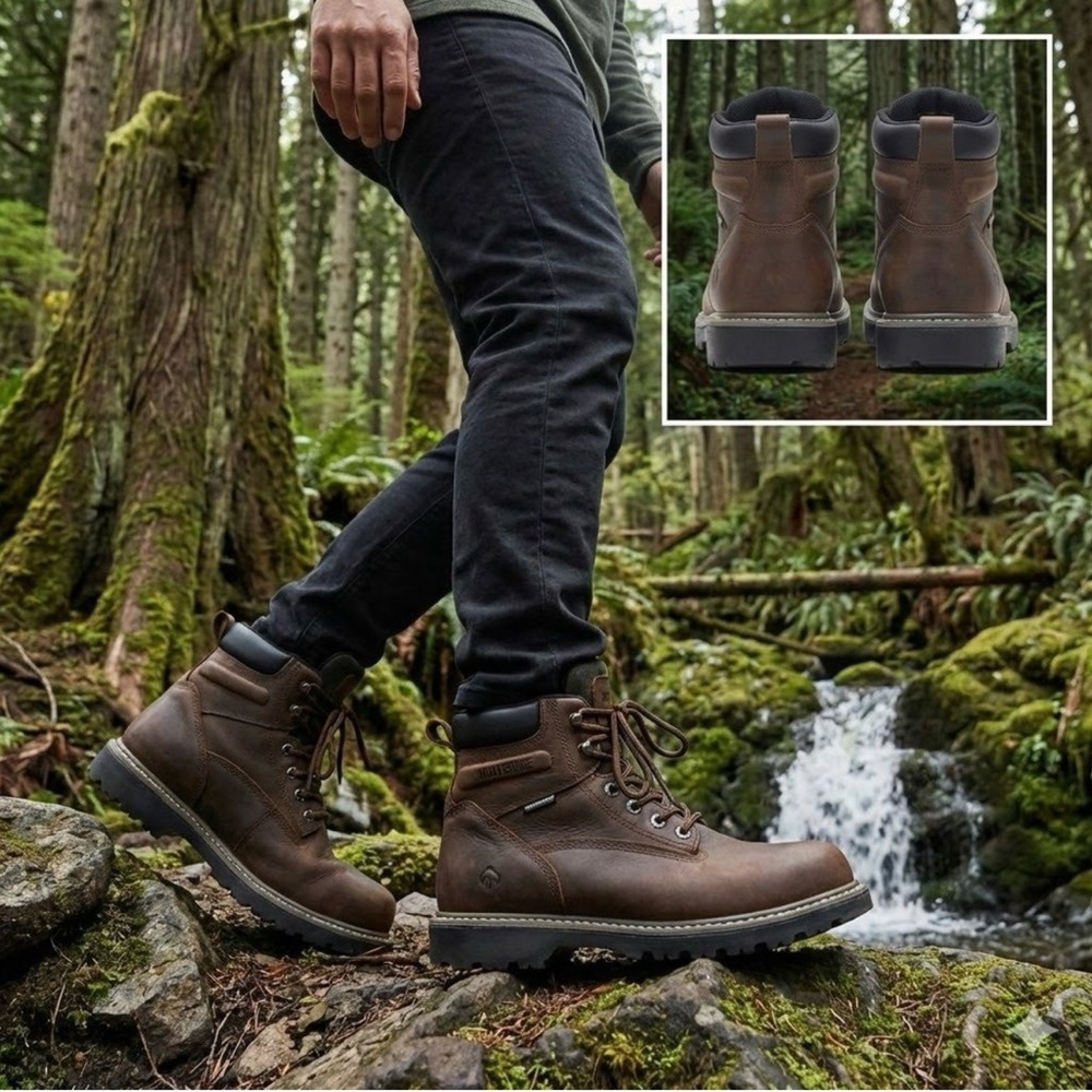 Wolverine Men's Chainhand 6" Waterproof Oil Resistance Work Boots